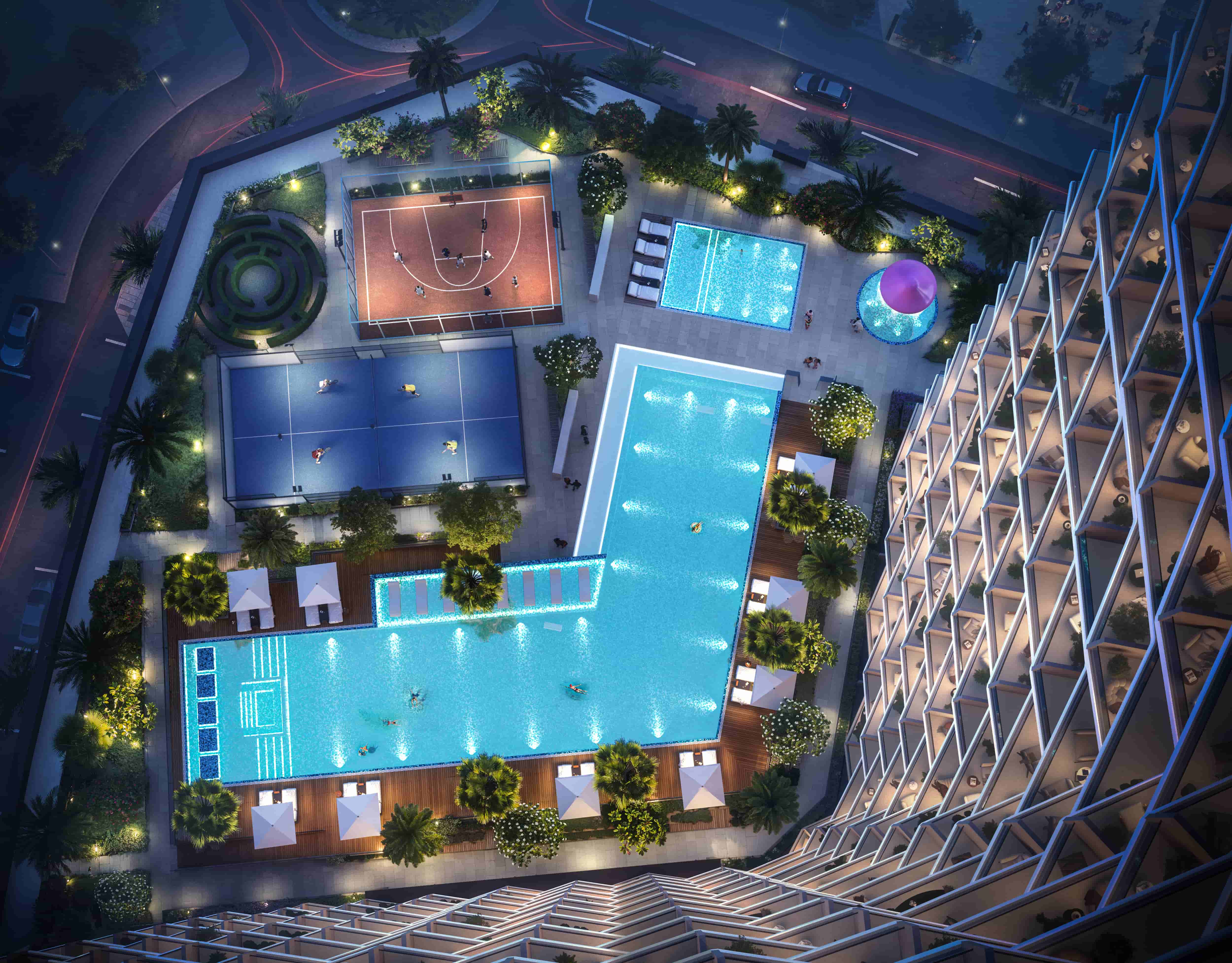 1-Bedroom Apartment – Binghatti Haven, Dubai Sports City