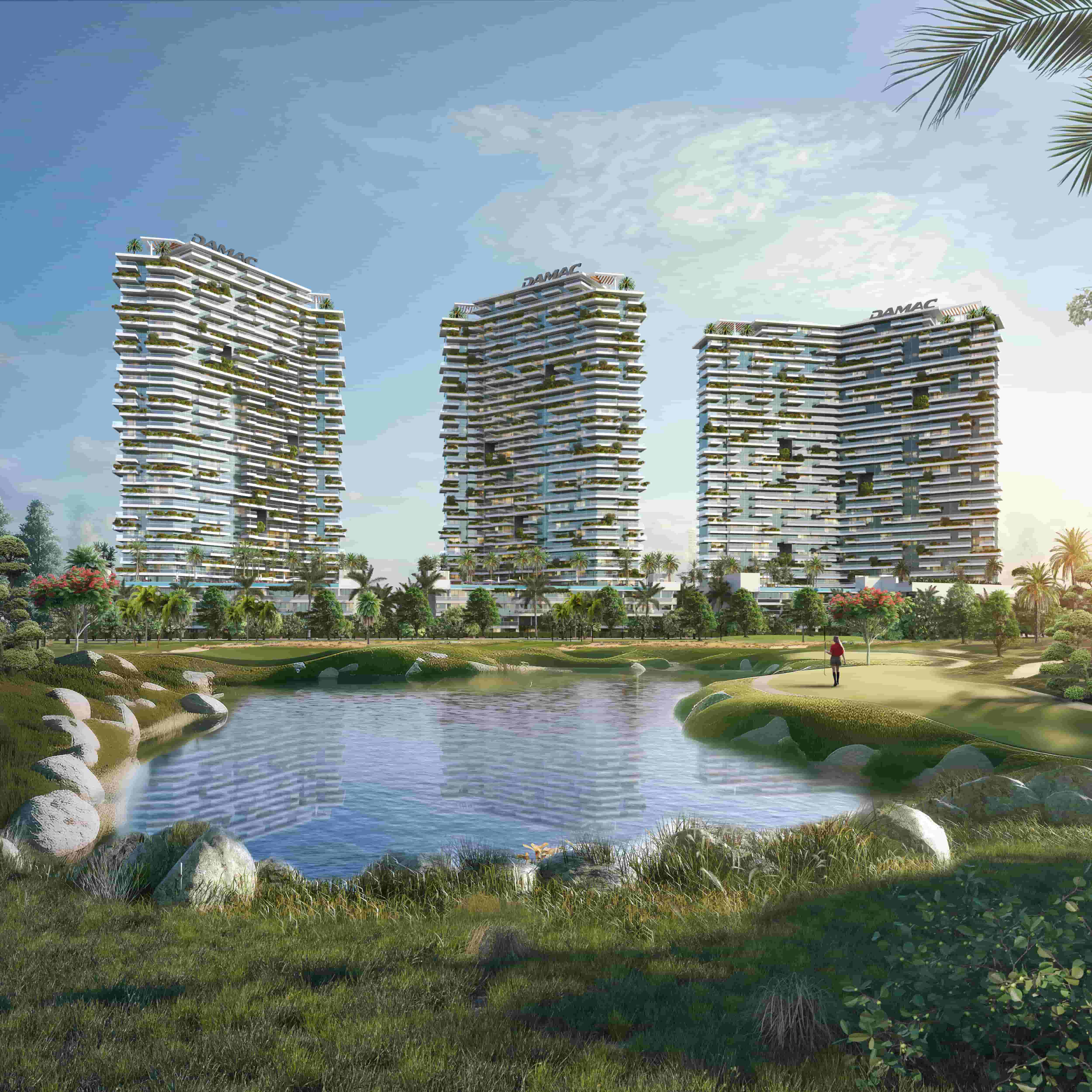 1-Bedroom Apartment – Golf Greens, Damac Hills - Photo 2