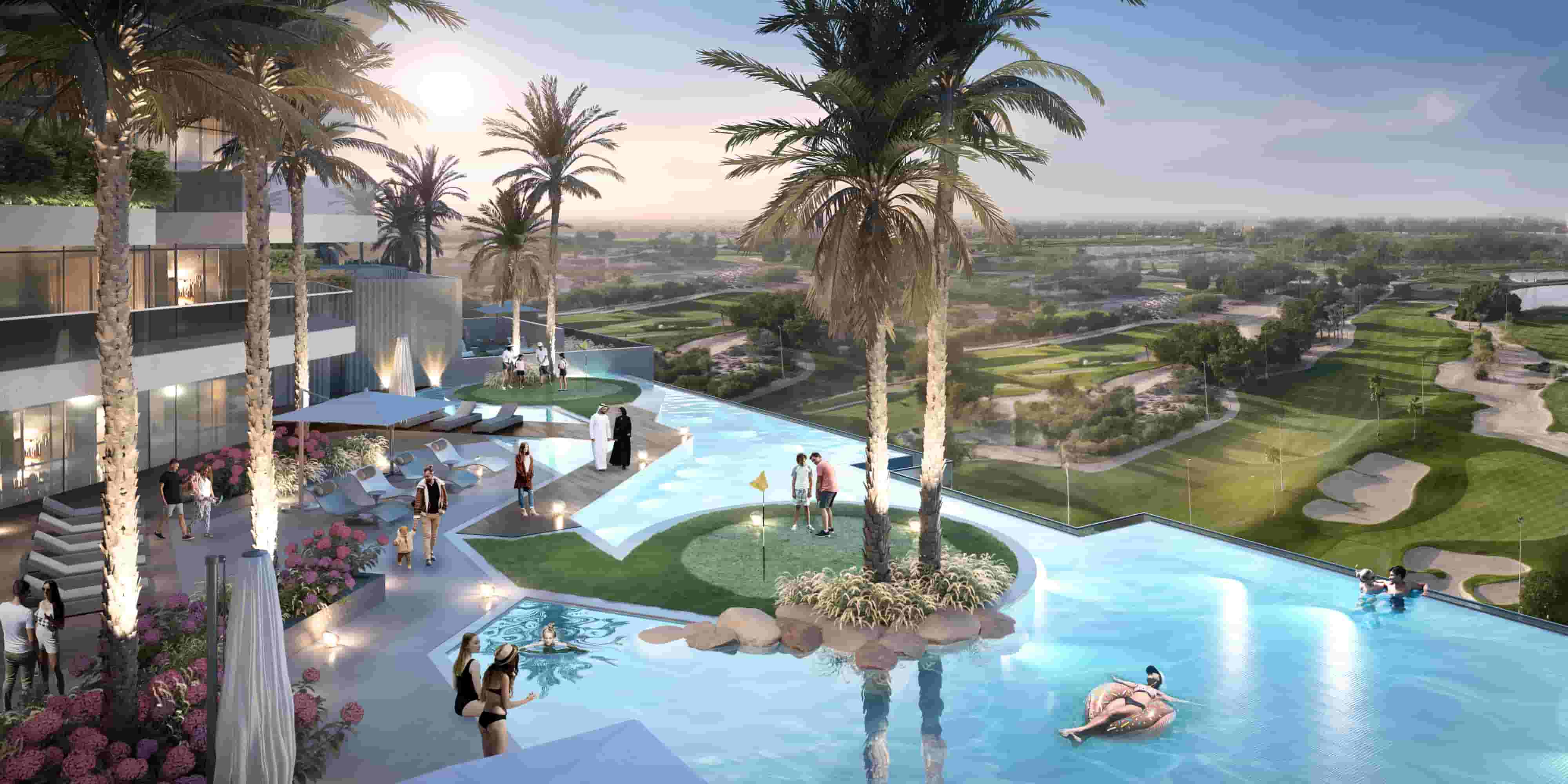1-Bedroom Apartment – Golf Greens, Damac Hills