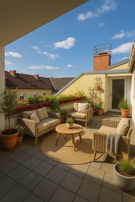 2.5-room apartment on the top floor in Kreuzberg, suitable for owner occupancy!