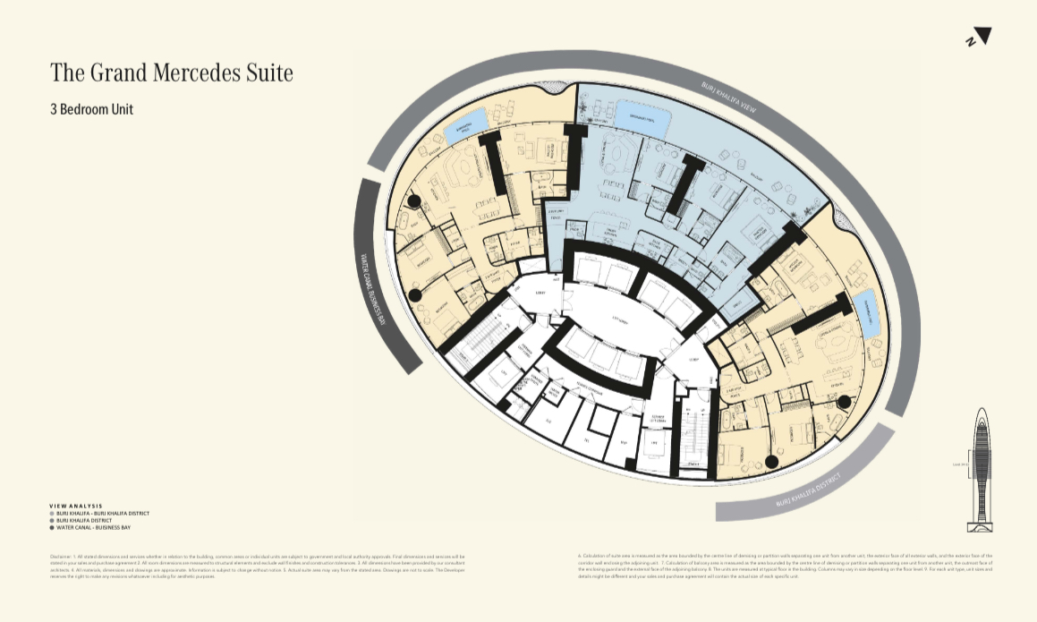3-Bedroom Apartment – Mercedes-Benz Places, Downtown Dubai - Photo 4