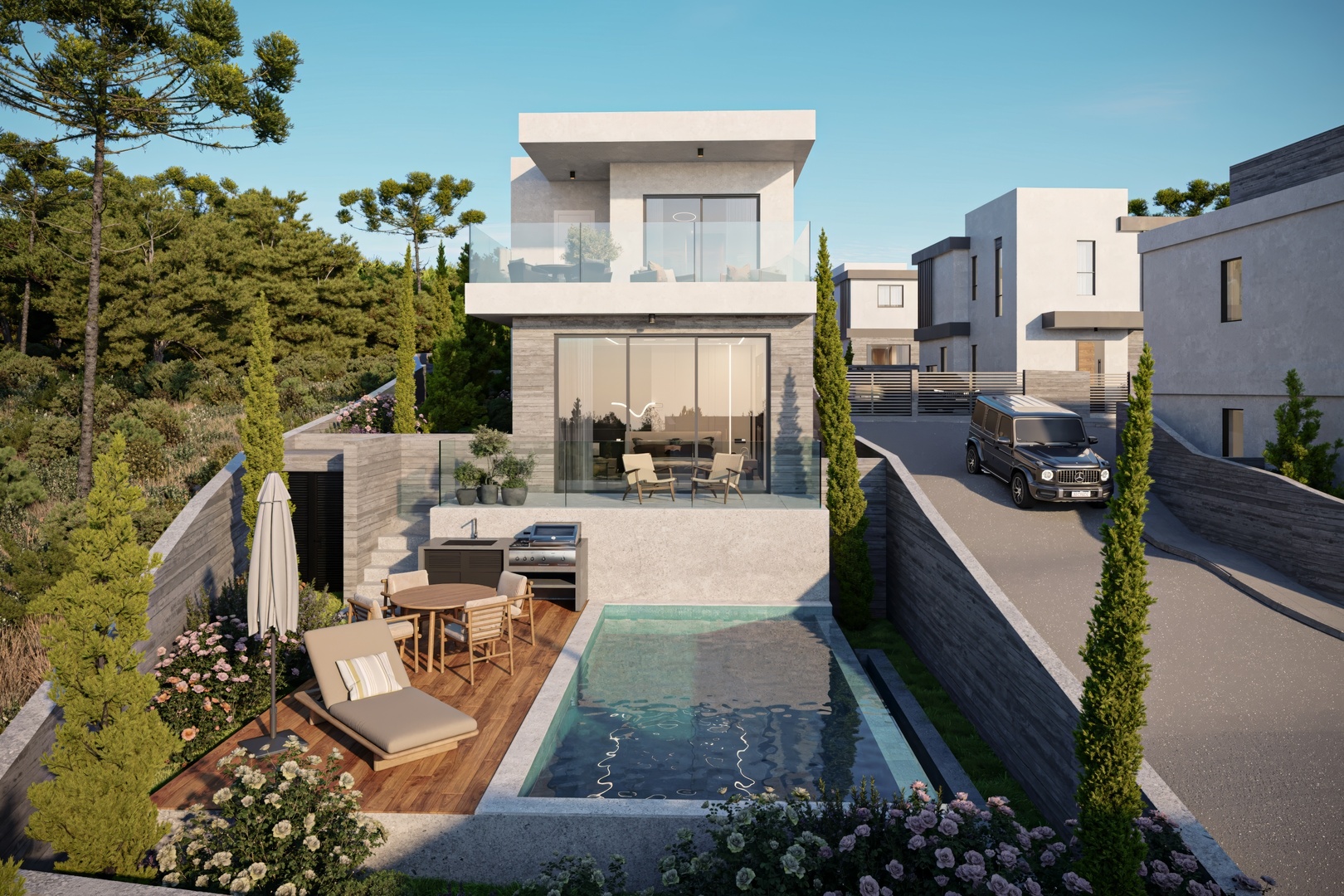 3-Bedroom Villa - City Views by Medousa Developers
