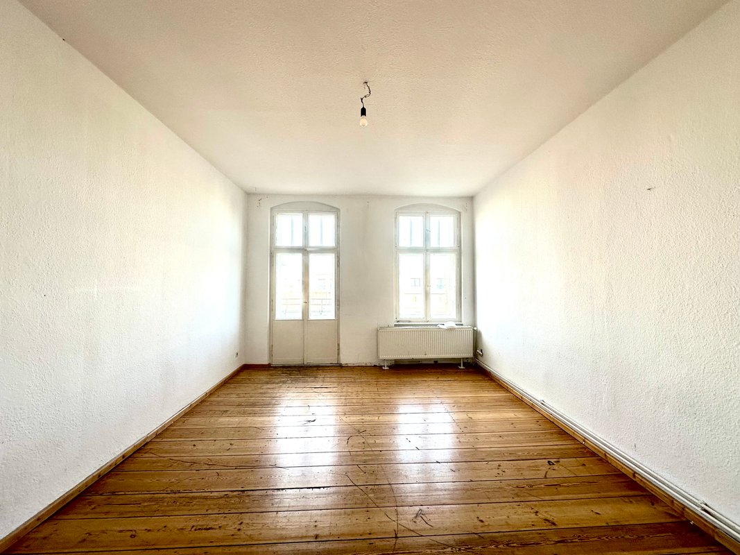 Charmante Altbauwohnung mit Renovierungspotenzial in Berlin-Neukölln – 2 Zimmer, 62 m² - Photo 2