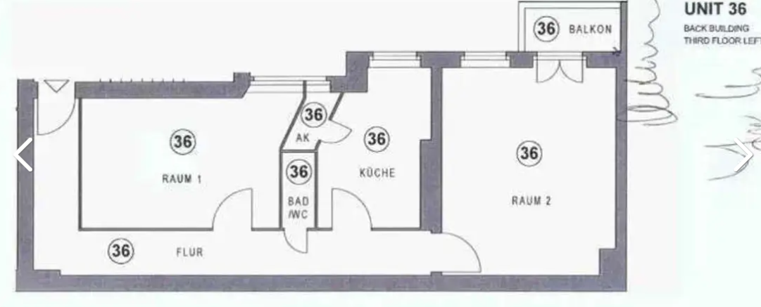 Große 2-Zimmer-Wohnung mit Balkon *Kapitalanlage* - Photo 6