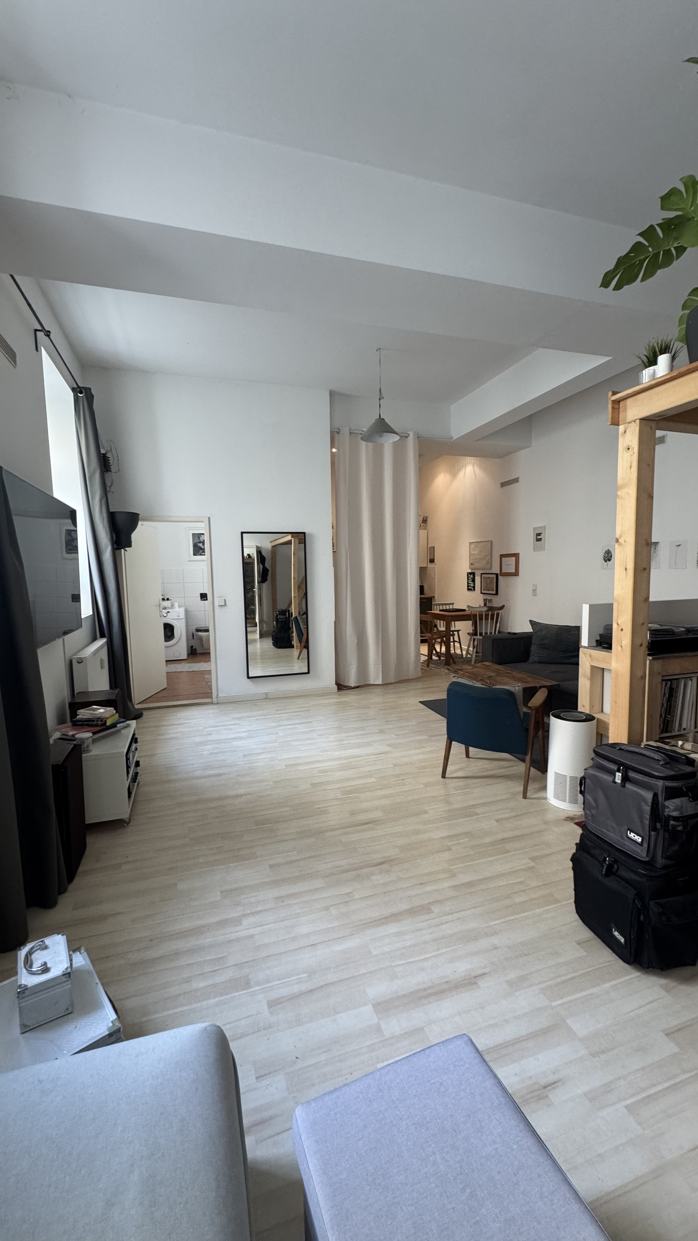 Kapitalanlage - Vermietete Grosse Loft 1-Zimmer-Wohnung Eigenbedarf ab 2030